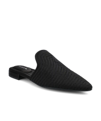 The Goldfinch 15 Mule - Black Braiding