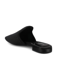 The Goldfinch 15 Mule - Black Braiding