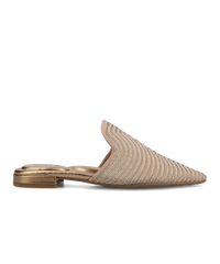 The Goldfinch 15 Mule - Gold Braiding