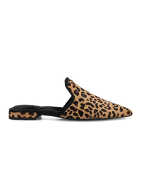 The Goldfinch 15 Mule - Leopardprint Haircalf
