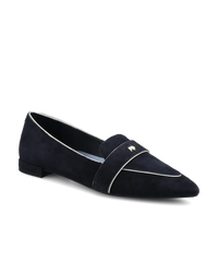 The Sparrow Loafer - Navy Suede