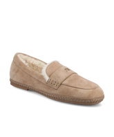 The Heron Loafer Cozy - Latte Suede