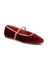 The Hummingbird Mary Jane - Cognac Velvet