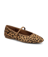 The Hummingbird Mary Jane - Leopardprint Haircalf