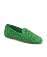The Heron - Kelly Green Woven Satin