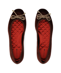 The Hummingbird - Brandy Velvet Jeweled Bow