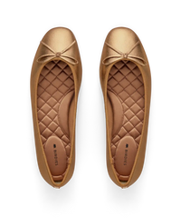 The Hummingbird - Vintage Gold Leather