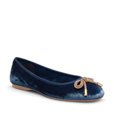 The Hummingbird - Ocean Velvet Jeweled Bow