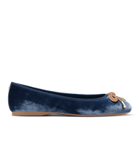 The Hummingbird - Ocean Velvet Jeweled Bow
