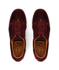 The Jay Sneaker - Burgundy Velvet