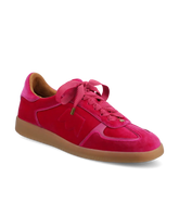 The Jay Sneaker - Hot Pink Velvet