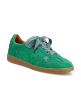 The Jay Sneaker - Kelly Green Suede