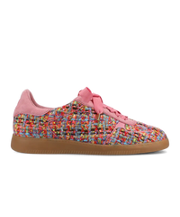 The Jay Sneaker - Pink Multi Tweed