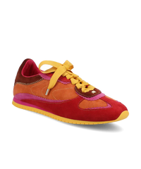The Speedbird - Multi Burnt Orange Suede