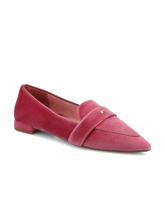 The Sparrow Loafer - Rose Velvet