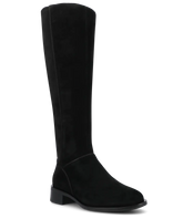 The Starling Tall Boot - Black Suede