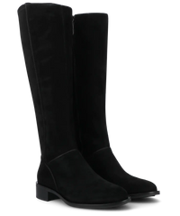 The Starling Tall Boot - Black Suede