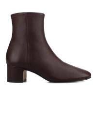 The Starling 50 Bootie - Burgundy Stretch Leather