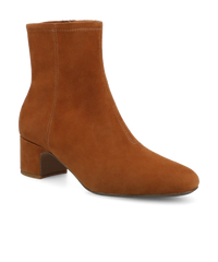 The Starling 50 Bootie - Tan Stretch Suede