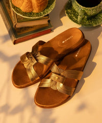 The Sunbird Icon - Gold Leather