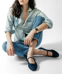 The Hummingbird Mary Jane - Denim