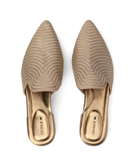 The Goldfinch 15 Mule - Gold Braiding