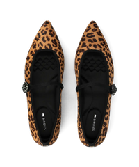 The Goldfinch 15 Mary Jane - Leopardprint Haircalf