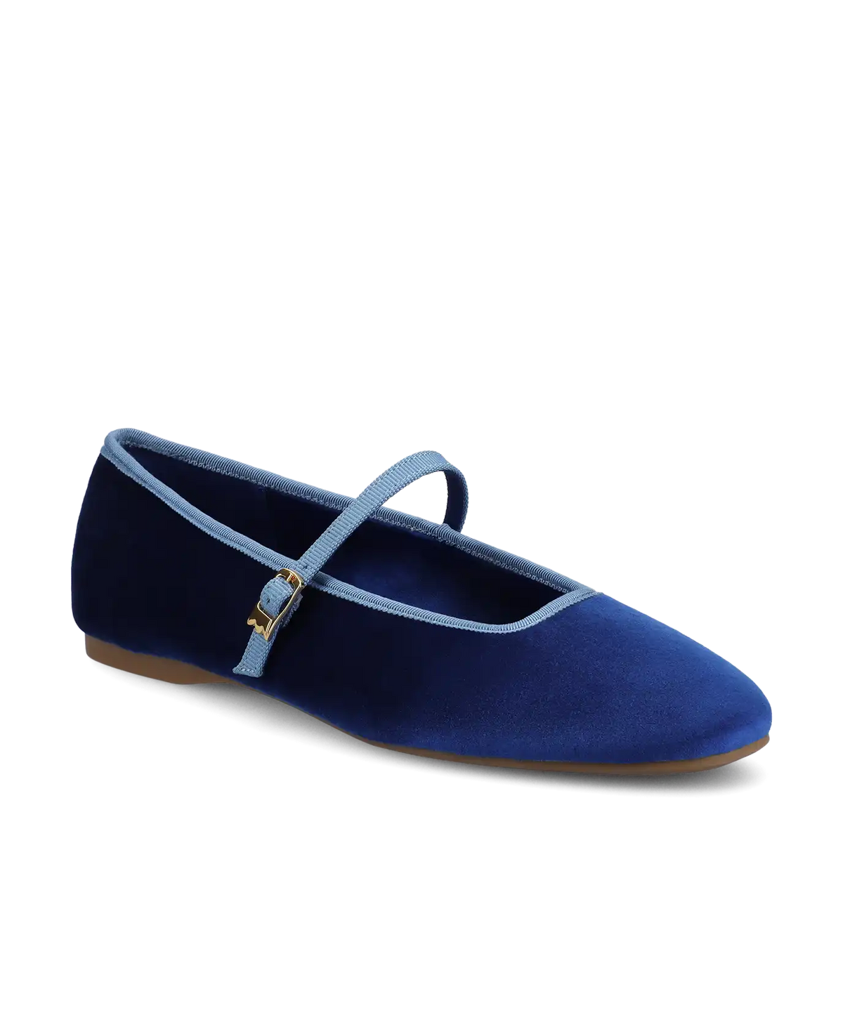 The Hummingbird Mary Jane - Empire Blue Velvet