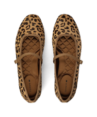 The Hummingbird Mary Jane - Leopardprint Haircalf