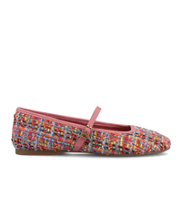 The Hummingbird Mary Jane - Pink Multi Tweed