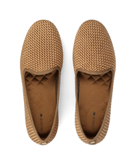 The Heron - Gold Woven Satin