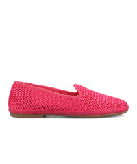 The Heron - Hot Pink Woven Satin