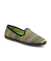 The Heron - Royal Green Multi Stripe Grosgrain