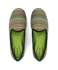 The Heron - Royal Green Multi Stripe Grosgrain
