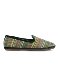 The Heron - Royal Green Multi Stripe Grosgrain