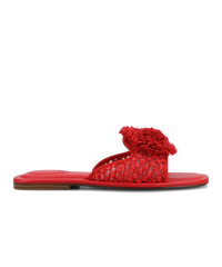 The Kiwi Pom - Red Openweave