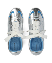 The Speedbird - Silver Metal Leather