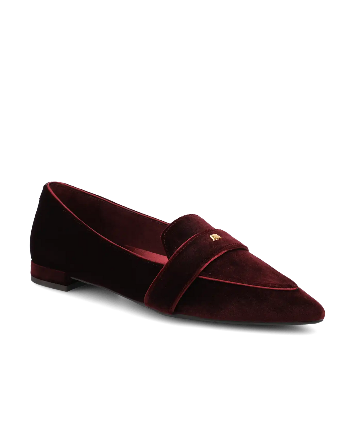 The Sparrow Loafer - Burgundy Velvet