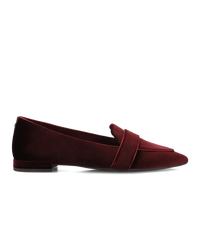 The Sparrow Loafer - Burgundy Velvet