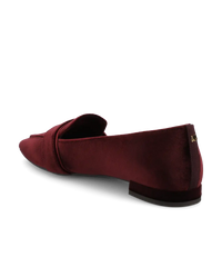 The Sparrow Loafer - Burgundy Velvet