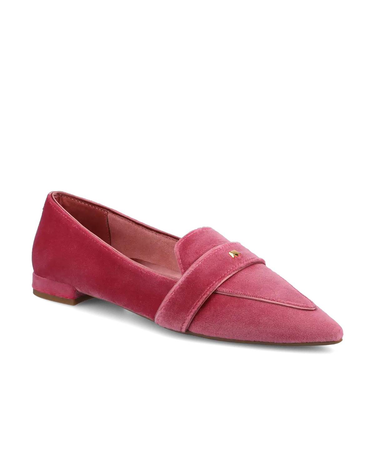 The Sparrow Loafer - Rose Velvet