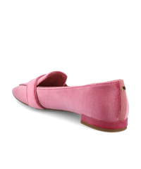 The Sparrow Loafer - Rose Velvet