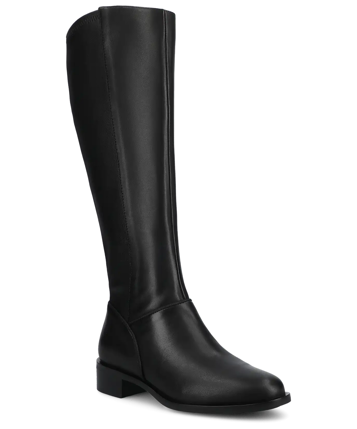 The Starling Tall Boot - Black Leather