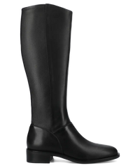 The Starling Tall Boot - Black Leather