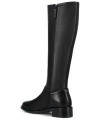 The Starling Tall Boot - Black Leather