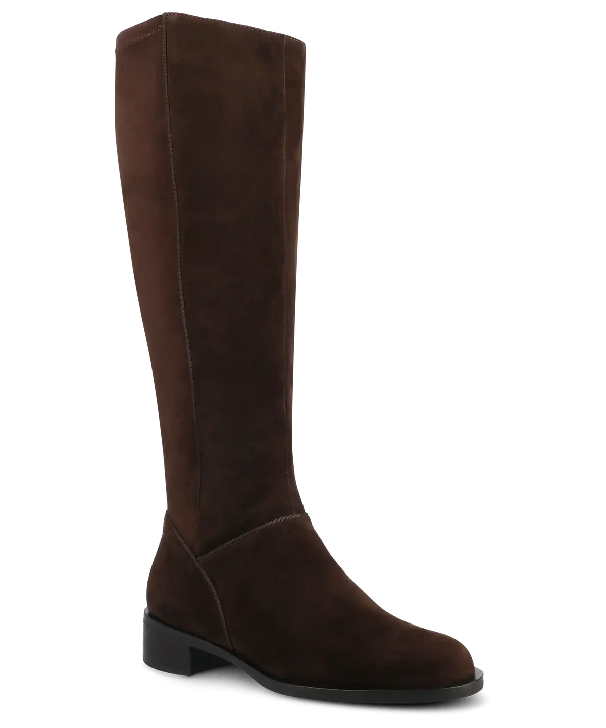 The Starling Tall Boot - Chocolate Suede