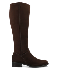 The Starling Tall Boot - Chocolate Suede