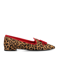 The Starfinch 15 Tassel - Leopardprint Haircalf