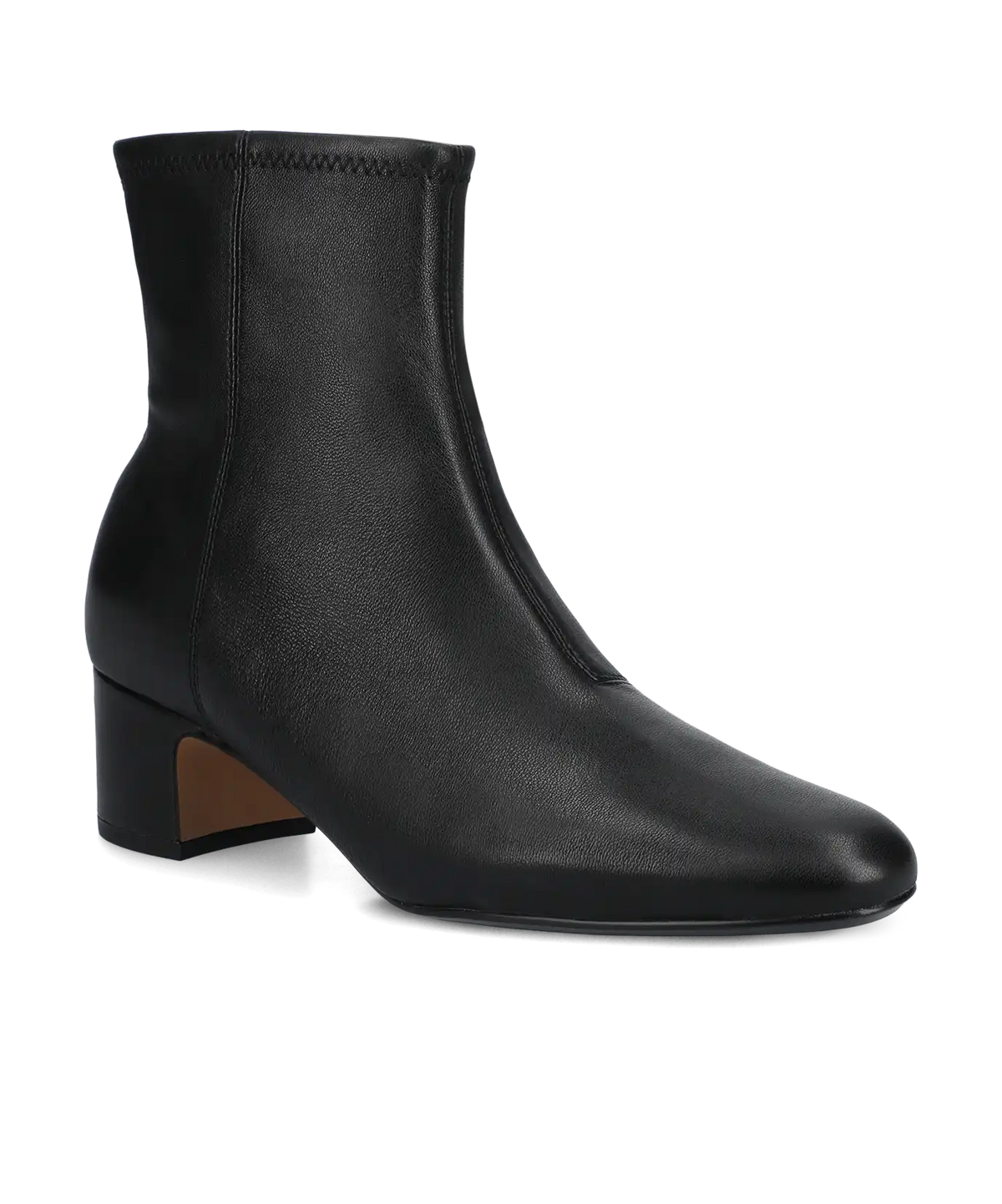 The Starling 50 Bootie - Black Stretch Leather