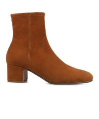 The Starling 50 Bootie - Tan Stretch Suede